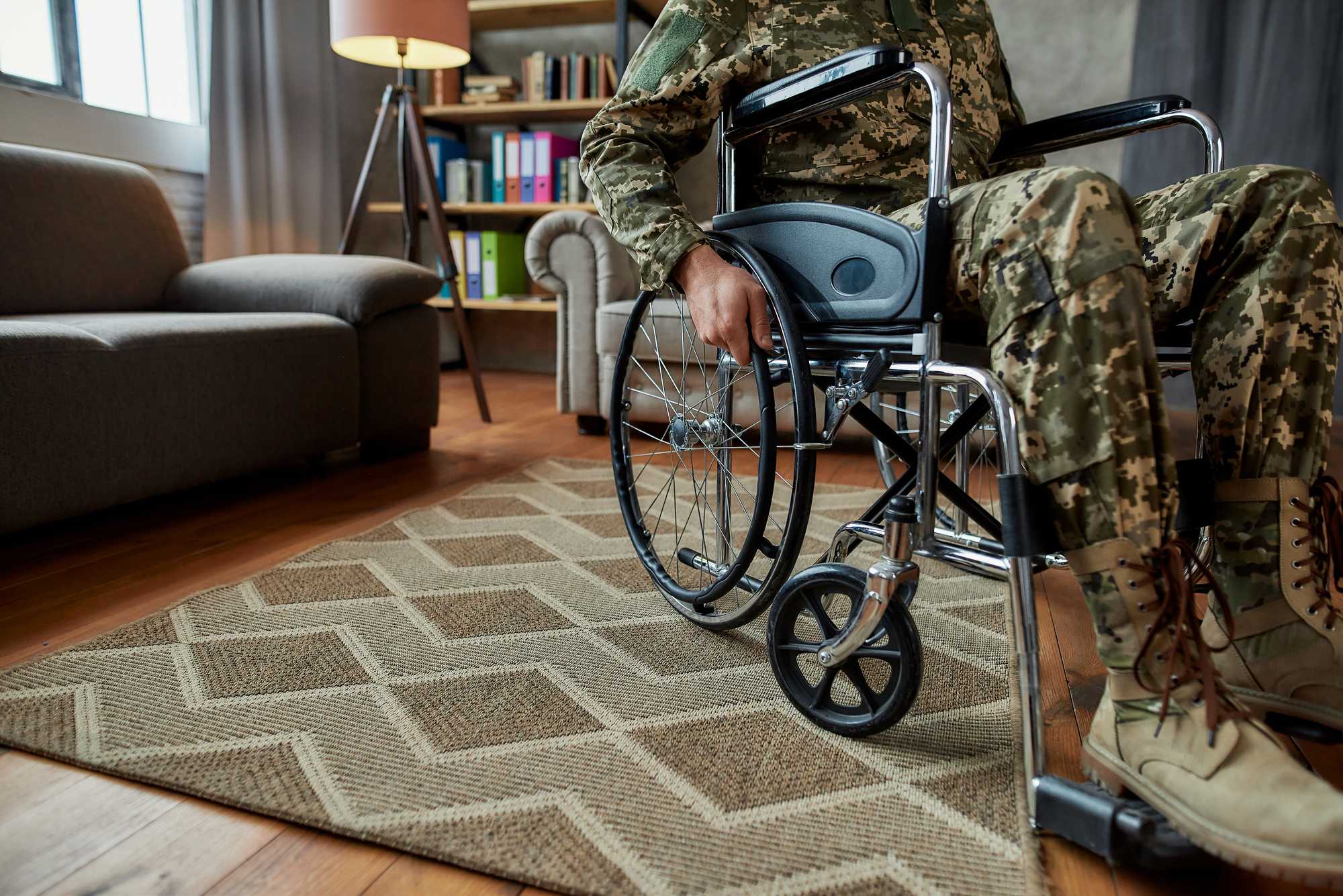 Injured Canadian armed forces veteran regarding the SRB program class action lawsuit filed