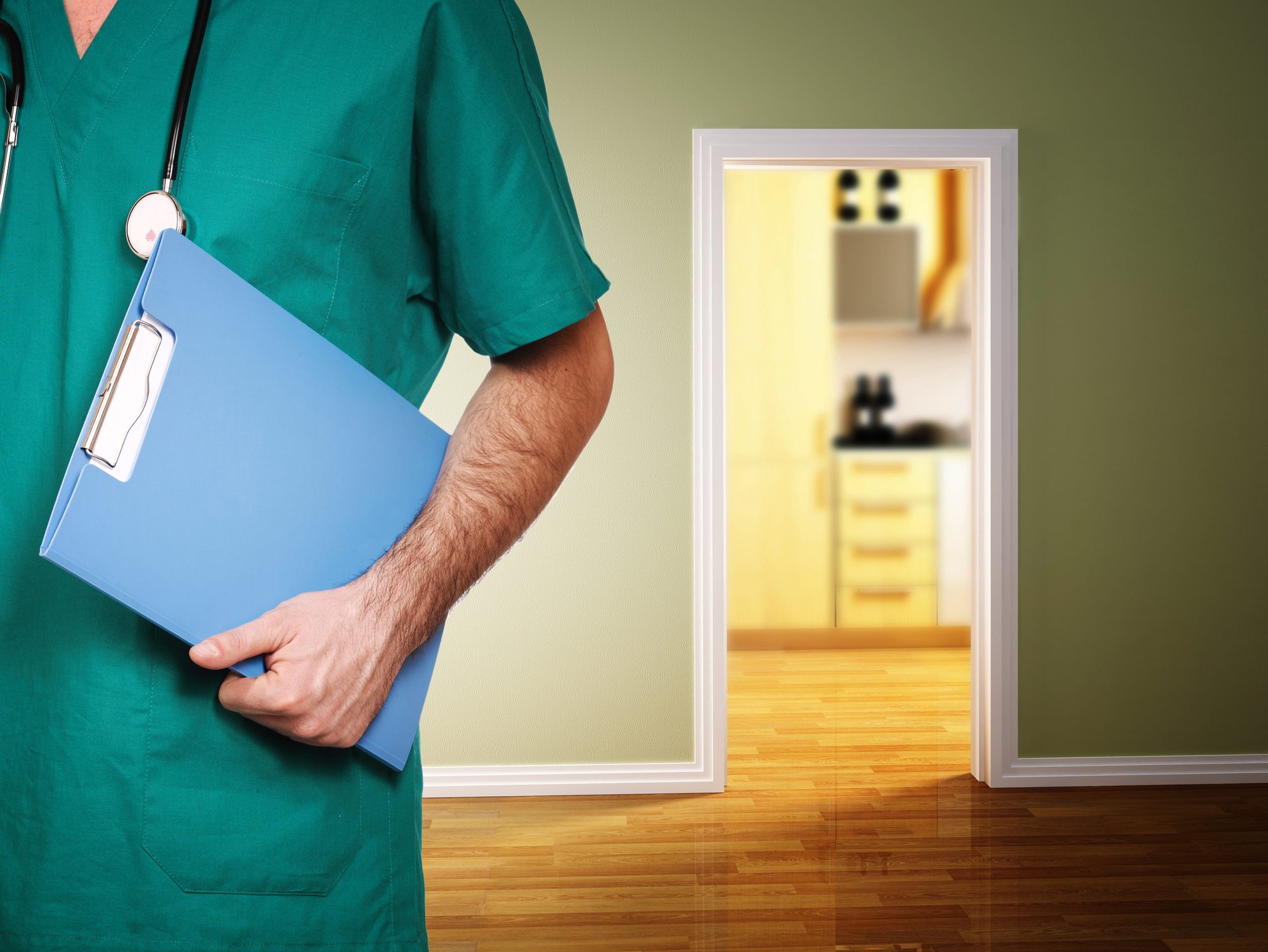 Cropped shot of doctor regarding the NB abortion access lawsuit