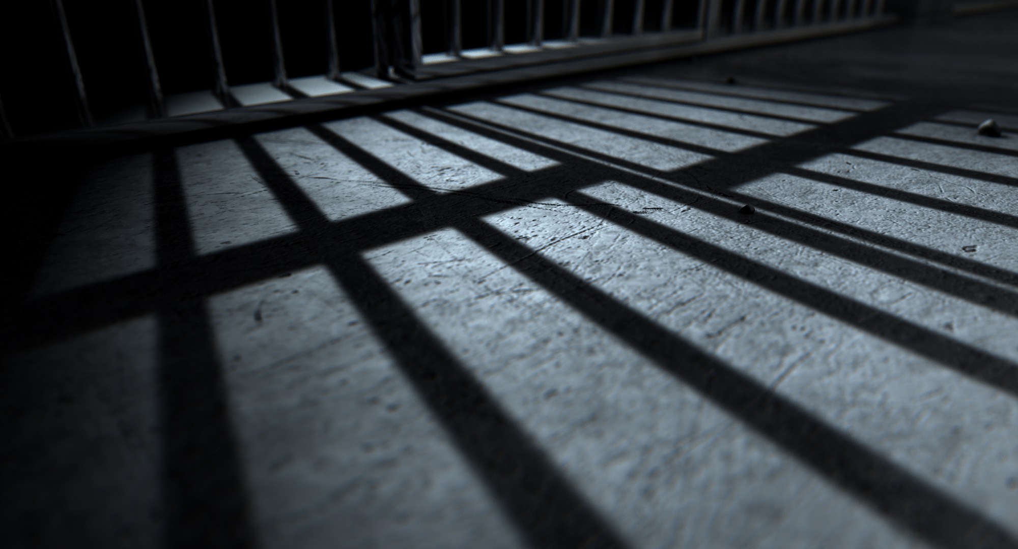 Solitary confinement prison cell
