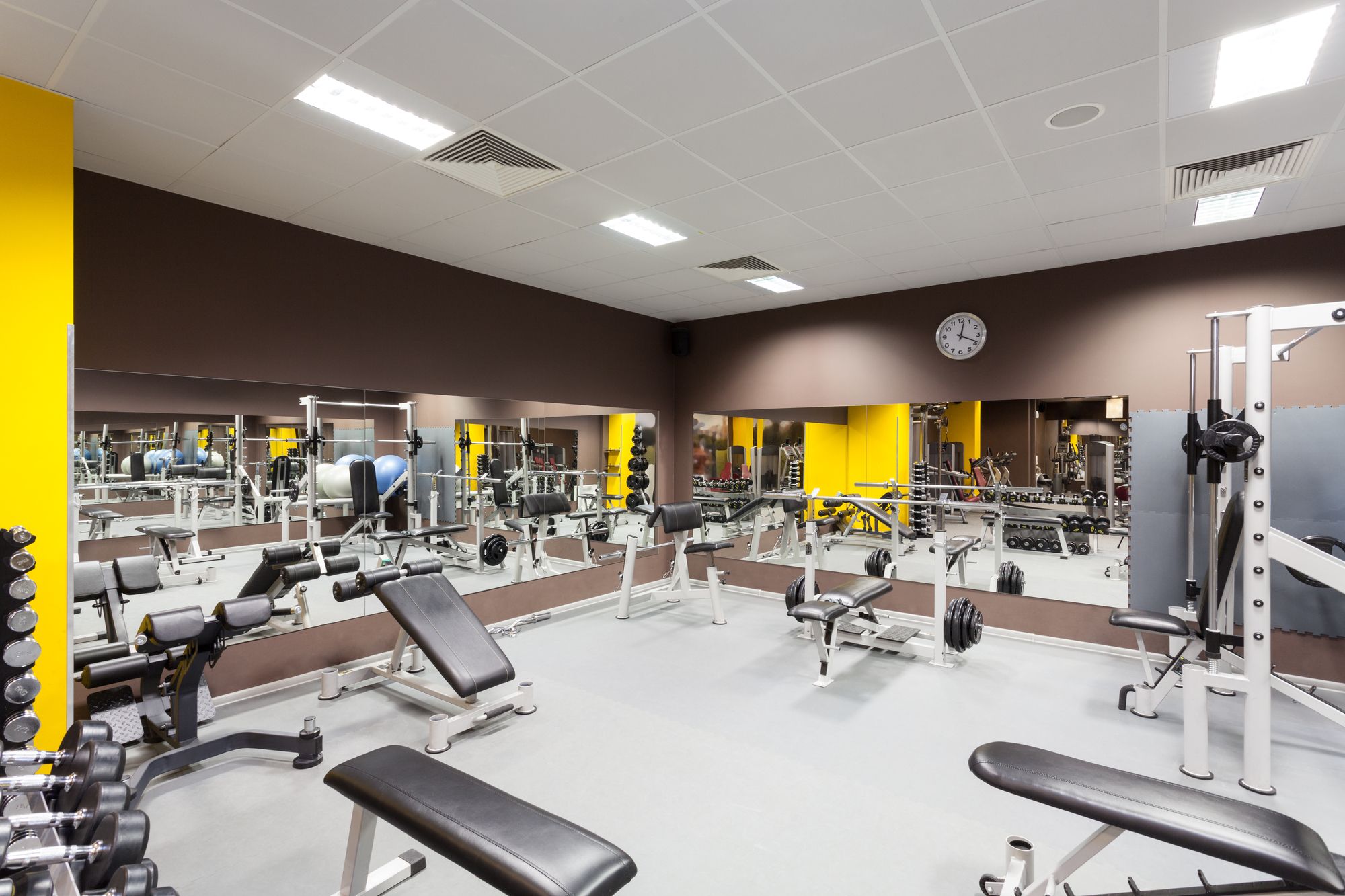 An Empty gym regarding the gym service fees class action lawsuit filed