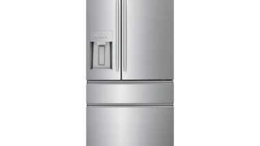 Photo of recalled Electrolux multi-door refrigerator.