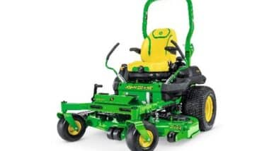 Product photo of recalled John Deere mower, representing the John Deere recall.