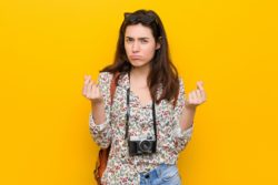 Upset person regarding the travel credit class action lawsuit against Westjet