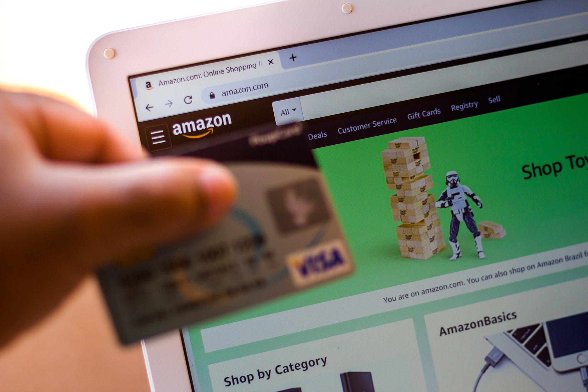 Person buting something on Amazon.com regarding the class action lawsuit 