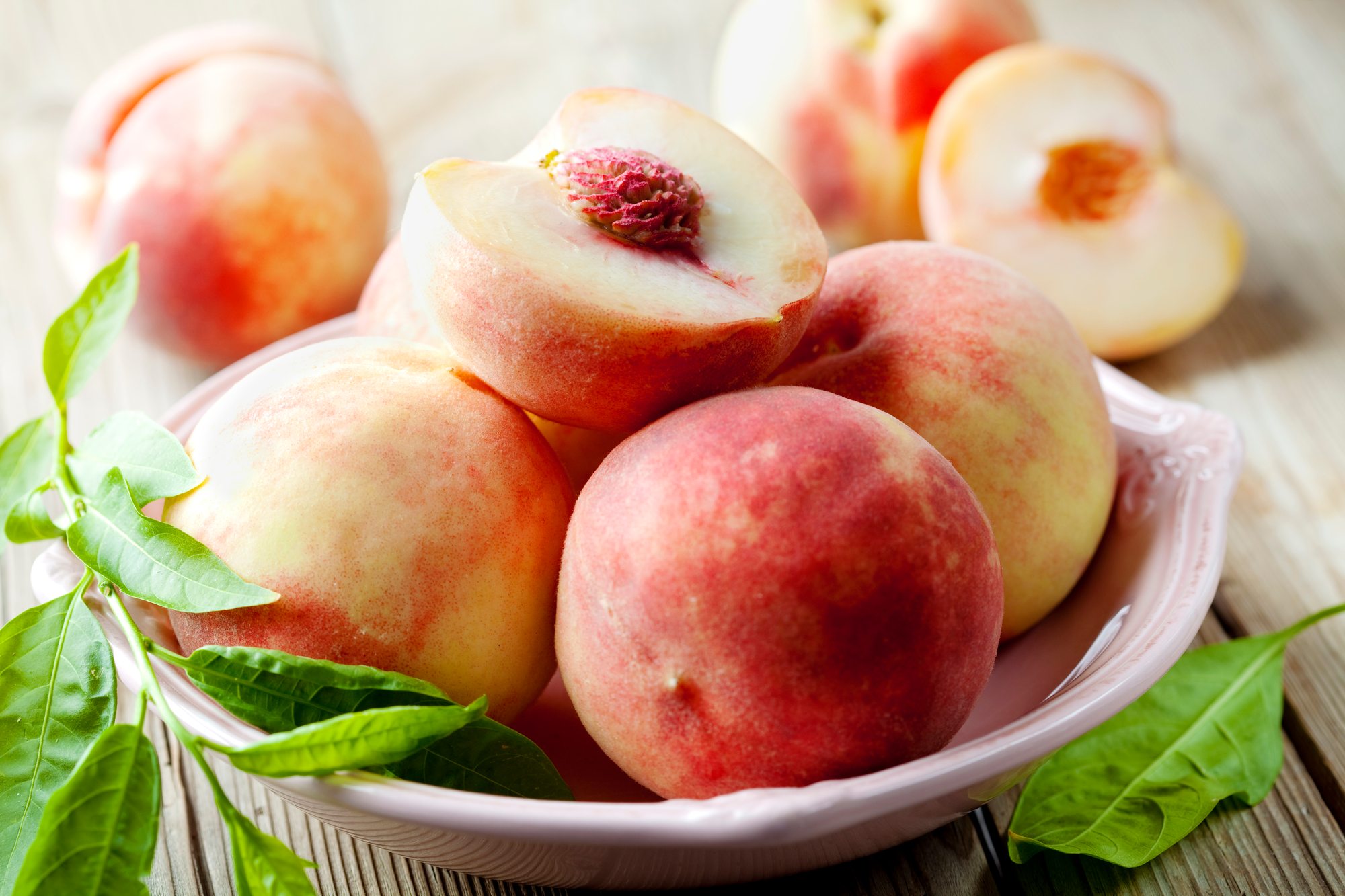 Fresh peaches regarding the Canada recall after salmonella outbreak