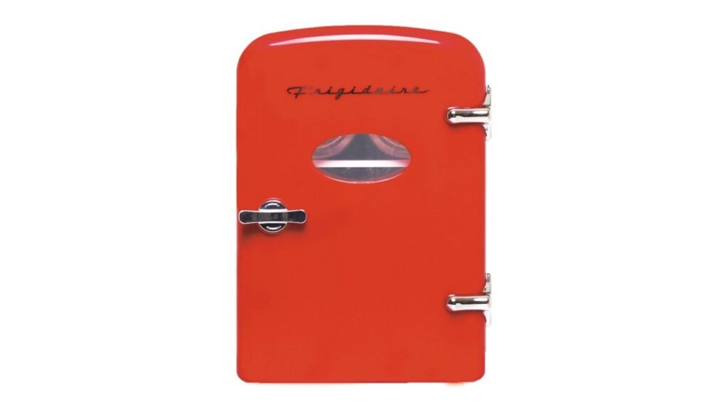 Frigidaire-brand Minifridges, model EFMIS121, with limited serial numbers.