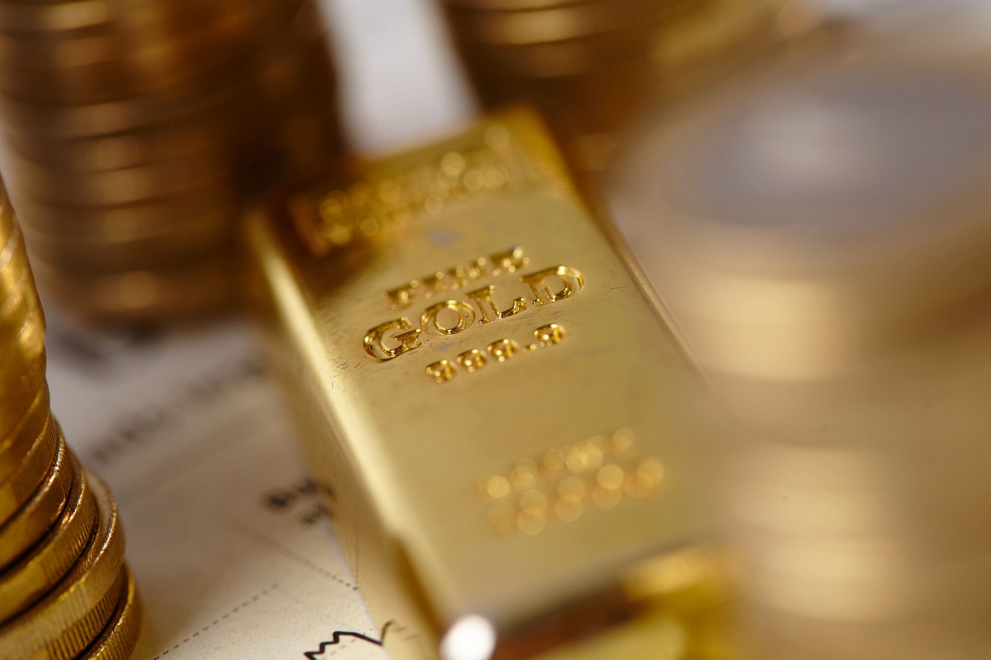 Gold bars regarding the gold price-fixing class action lawsuit