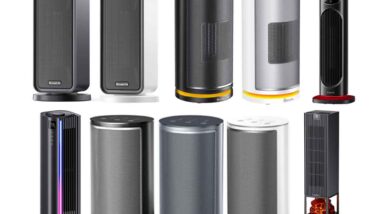 Product photos of recalled heaters, representing GoveeLife space heater recall.