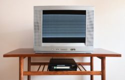 CRT TV Screen