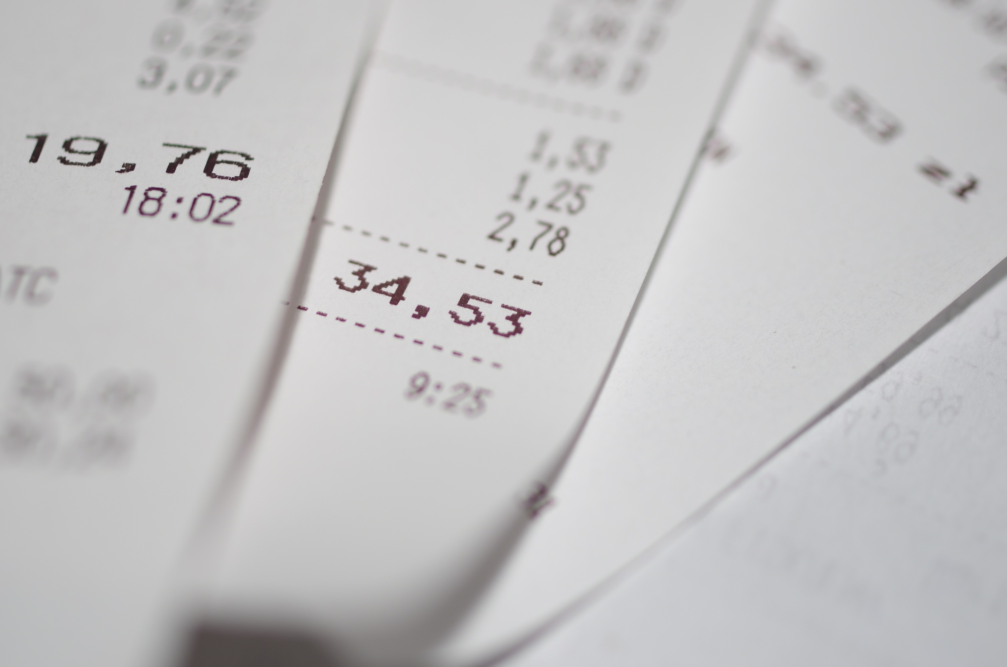 Receipts regarding information on whther you need proof of purchase to claim cash in a class action lawsuit settlement