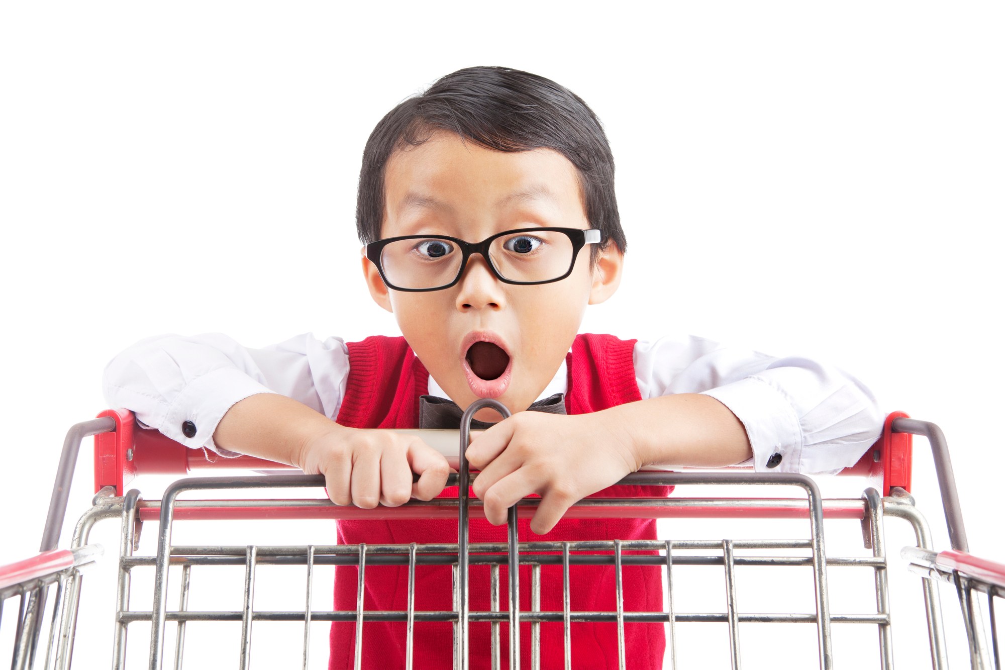 Shocked kid consumer regarding the products recalled due to hazards