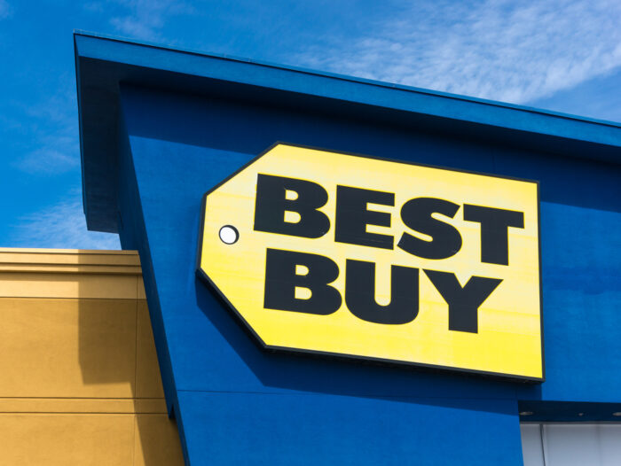 Best Buy electronics store.