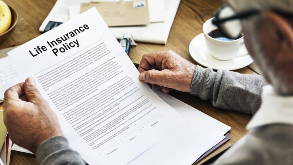 Life Insurance Policy Terms of Use Concept