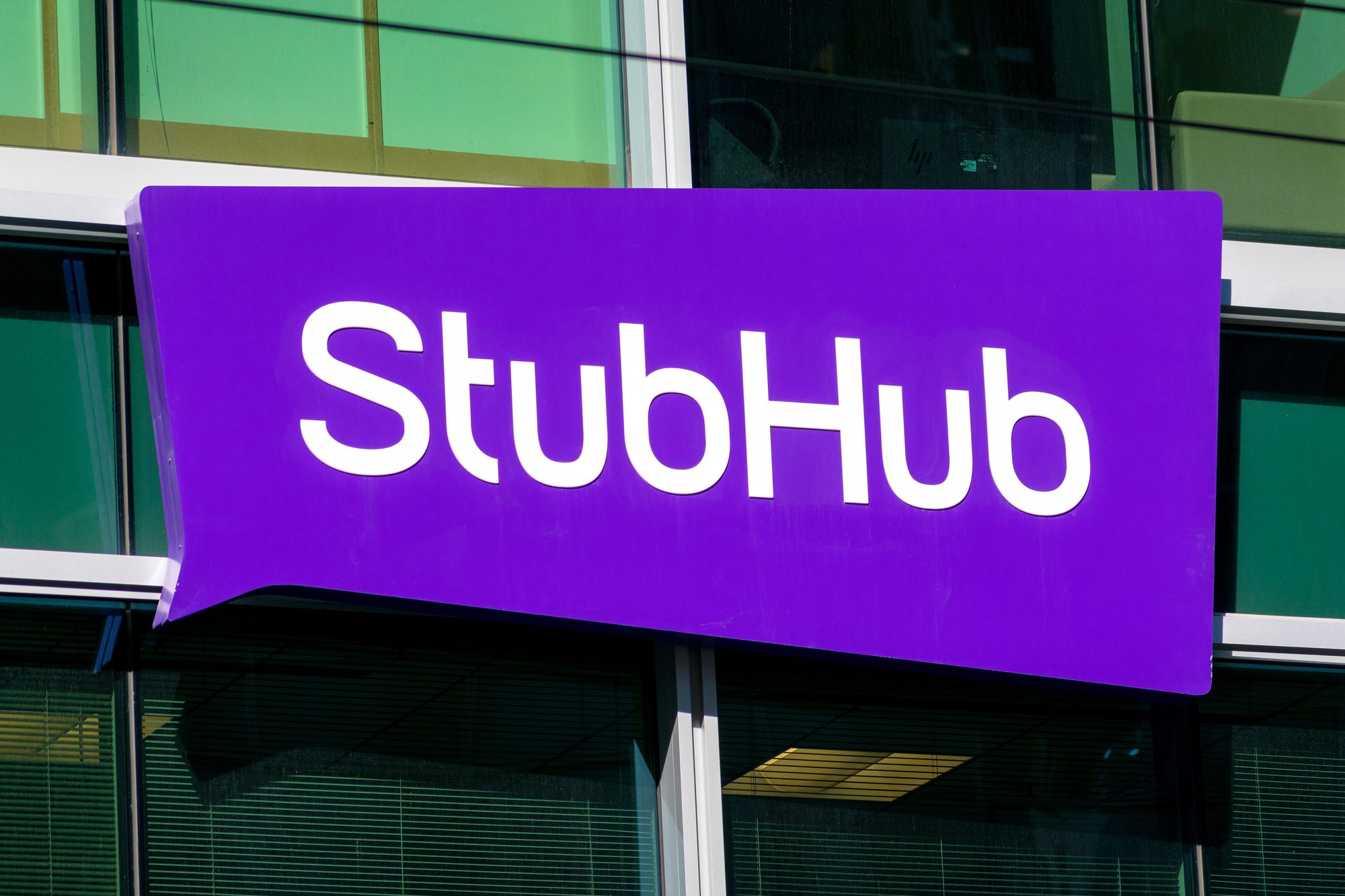 Stubhub logo regarding the class action filed against the company over ticket refunds 