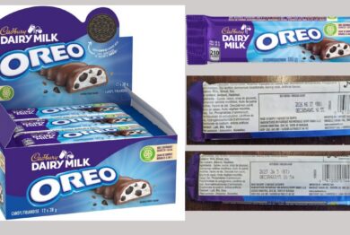 Cadbury brand Dairy Milk Oreo Candy (bar)