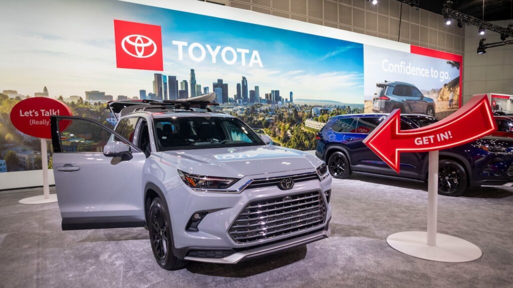 2026 Toyota Grand Highlander is showcased at the LA Auto Show in Los Angeles