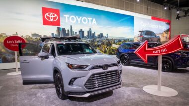 2026 Toyota Grand Highlander is showcased at the LA Auto Show in Los Angeles