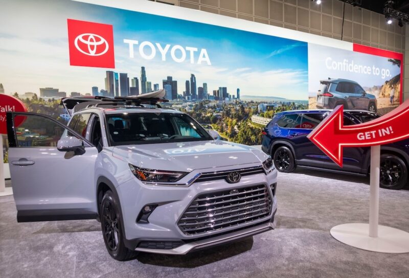 2026 Toyota Grand Highlander is showcased at the LA Auto Show in Los Angeles